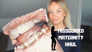 MISSGUIDED MATERNITY HAUL | HEAVILY PREGNANT | PREGNANCY CLOTHING HAUL | Sophie Louise Taylor