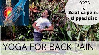 YOGA FOR BACK PAIN | YOGA FOR SCIATICA PAIN | YOGA FOR BACK PAIN RELIEF | Prashantj yoga |