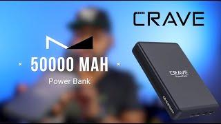 POWER UP Your Laptop ANYWHERE with CRAVE's 50000mAh Power Bank!