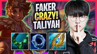 FAKER CRAZY GAME WITH TALIYAH! - T1 Faker Plays Taliyah MID vs Orianna! | Season 2024