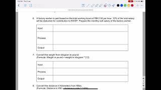 2. Problem Analysis: How to write input, process and output in problem analysis.