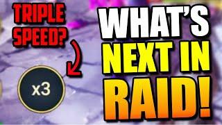 3X SPEED Finally?!? What's Next In Raid LIVE REACTION! RIDICULOUS Update! | Raid Shadow Legends RPG
