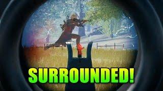 Completely Surrounded! | Playerunkown's Battlegrounds