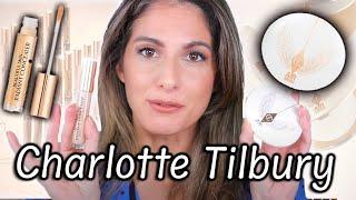 Charlotte tilbury Beautiful skin Radiant concealer & Brightening Powder! Review and Demo