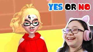 Yes or No - Will She Pick Yes or No??? - Let's Play Yes or No!!!