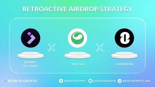 Retroactive Airdrop Strategy #01 | Matcha, Stargate Finance and Jumper Exchange - Full Tutorial