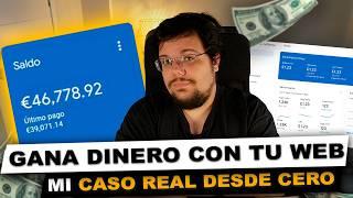 De 10.000€ a 60.000€ con Adsense ¿Es posible VIVIR aún de INTERNET? | Como Empecé desde Cero