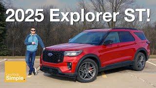 2025 Ford Explorer ST AWD | Best Sport Performance SUV?!