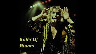 Ozzy Osbourne - Killer Of Giants (The Ultimate Sin Tour) (Tradução)