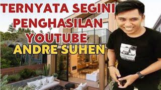 Fantastis, Terbaru Segini Gaji Andre Suhen dari YouTube