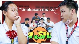 "TINAKASAN MO KO!" | SIP OR SPILL sa UE CAL | Black Cookies