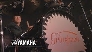 Backstage: Kris Hopes drumming for Grinspoon