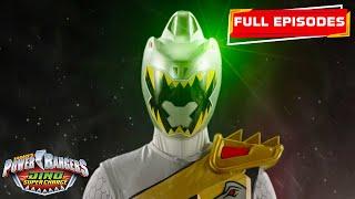 NEW Ranger?  Silver Ranger | Power Rangers Dino Super Charge | E14 and E15 Full Episodes | Season 2