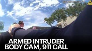 911 call, body cam released from armed intruder incident at Thompson Ranch Elementary