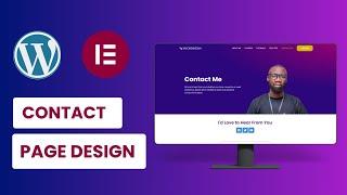 Create Contact Me Page and Add Form  EP 11/14 [WordPress Tutorial]