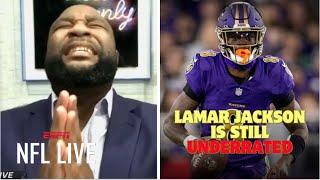 Ravens are BIGGEST Super Bowl Threat! - Marcus Spears rips NFL World for disrespecting Lamar Jackson