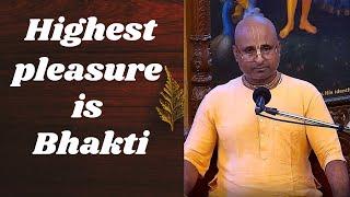 19th Sep. '24 | H.G. Dauji Prabhu | Highest pleasure is Bhakti | ISKCON Chowpatty Mumbai.