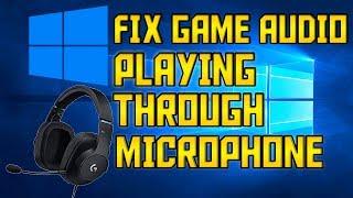 FIX Game Audio Echoing Through Microphone! *2024!* (WORKS WITH ANY PC!)