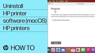 How to uninstall HP printer software from your Mac | HP Printers | HP Support