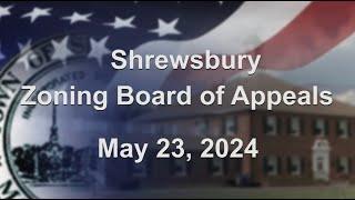 Zoning Board of Appeals - May 23, 2024