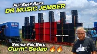 FULL AMUNISI BARU DR MUSIC JEMBER CEK SOUND PERSIAPAN SUMBERSEWU !!!