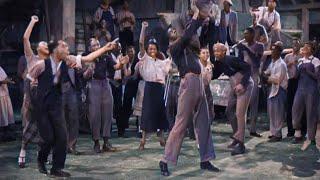 A Day at the Races - Lindy Hop scene in color | Colorized with DeOldify