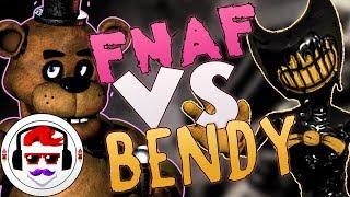 Five Nights At Freddy's vs Bendy and the Ink Machine Rap Battle | Freddy vs Bendy 4 | Rockit Gaming