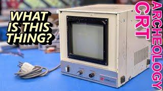 CRT Archeology: Mystery Toshiba display (GBC MV-10A)