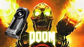 Doom (2016) Max Settings FPS Test | GTX 1070 | 1080p | 4K [DSR]