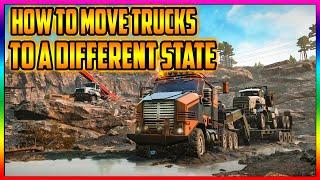 SnowRunner How To Move Trucks To A Different State