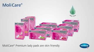 MoliCare Premium lady pad: how to apply pads
