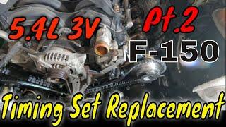 Ford F-150 5.4L 3v Timing Chain Replacement Pt 2