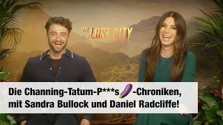 Sandra Bullock erzählt, womit man Channing Tatums P***s vergleichen kann! // THE LOST CITY