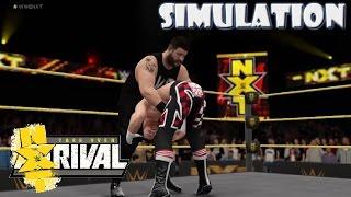 WWE 2K16 SIMULATION: Kevin Owens vs Sami Zayn | NXT Takeover Rival Highlights