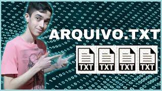 Como abrir arquivo.txt em python!!! #python