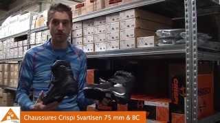 Chaussures Crispi Svartisen 75 mm et NNN BC