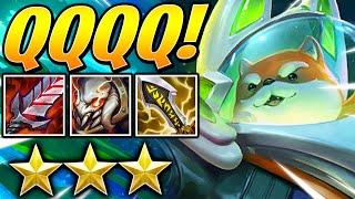 QQQ UNLIMTED STACKS NASUS 3 STAR BUILD! - TFT SET 8 RANKED I Best Comps I Teamfight Tactics Guide