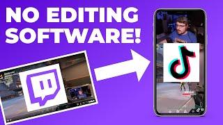 The EASIEST Way To Turn Twitch Clips Into TikTok Videos (No Editing Software Required)