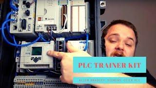 PLC Trainer Kit - Allen Bradley DIY PLC Trainer Siemens Automation Direct Stratix PanelView HMI