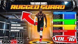 BEST RUGGED GUARD BUILD ON NBA 2K22!RARE BUILD SERIES VOL. 76