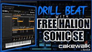 Drill Beat w Free HALion Sonic SE in Cakewalk | Tutorial