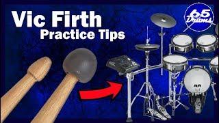 Vic Firth Universal Practice Tips With Electronic Drums?