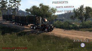 ATS 1.53 - GMC Logistics - North America Map Combo 27.02.2025