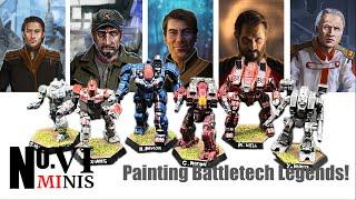How to Paint the Legends of the 4th Succession War - Battletech!