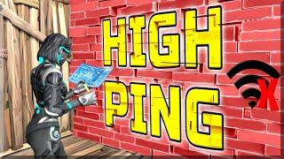 How to Play with HIGH PING - Fortnite Tips & Tricks