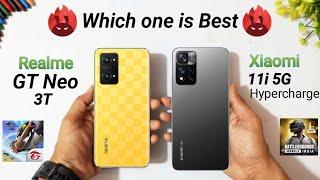 Realme GT Neo 3T vs Xiaomi 11i Hypercharge