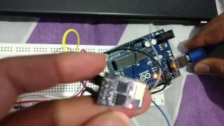 Basic Serial Communication using ESP8266 With Arduino UNO