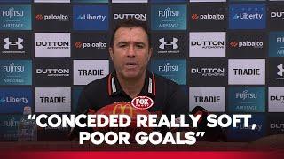 Scott disappointed with Bombers execution | Essendon Press Conference | Fox Footy