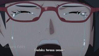 Kesedihan Sarada Dan Mitsuki Atas Kepergian Boruto #borutonarutonextgenerations