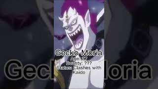 GECKO MORIA GLOW DOWN | One Piece Edit